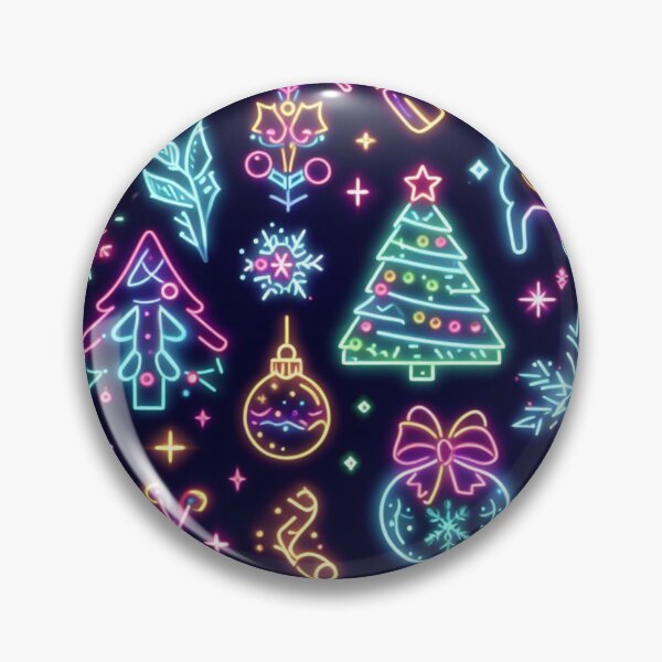 Item preview, A neon Christmas, pattern designed and sold by Booksshack.