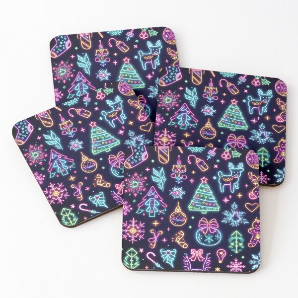 Item preview, A neon Christmas, pattern designed and sold by Booksshack.