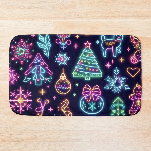 Item preview, A neon Christmas, pattern designed and sold by Booksshack.