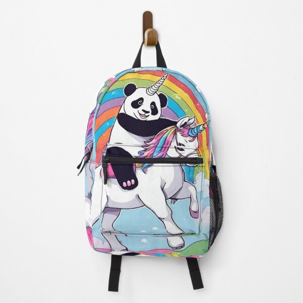Item preview, Cute Panda riding on a Unicorn designed and sold by Lost Highway Horror..