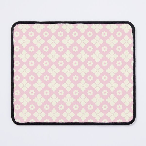Item preview, Boho Geometric Simple Cabin Core Pattern Cream on Pastel Pink designed and sold by blomastudios.