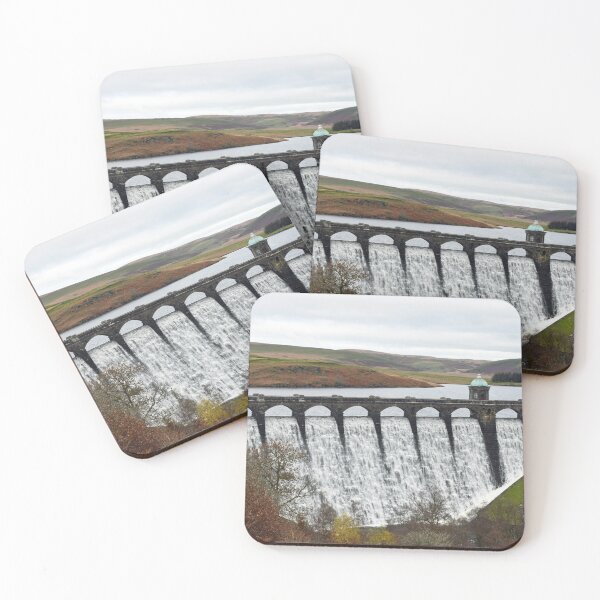 Item preview, Elan Valley Graig Goch Dam and Overflowing Water Mid Wales designed and sold by Cameranick.