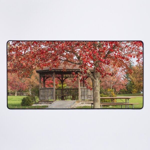 Item preview, Autumn in the gazebo designed and sold by FlyingLilly.
