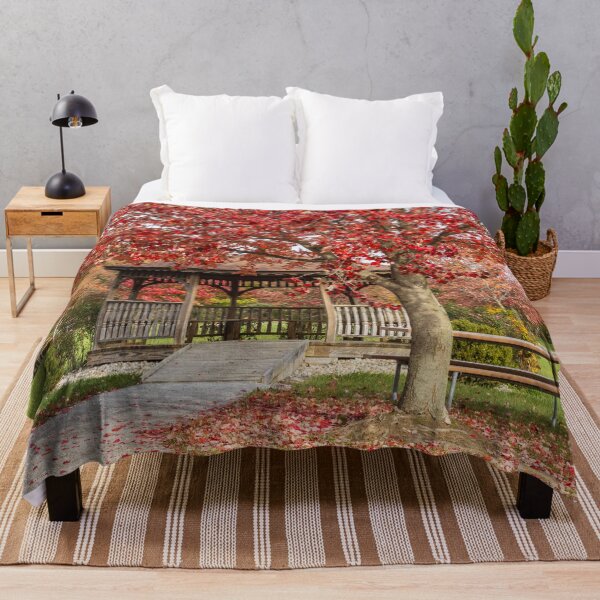 Item preview, Autumn in the gazebo designed and sold by FlyingLilly.