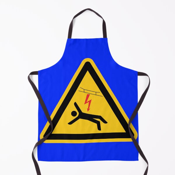 Item preview, Overhead catenary safety sign Deutsche Bahn designed and sold by Green-over-red.