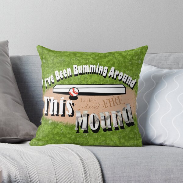 Baseball Mound Throw Pillow