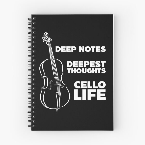 Item preview, Deep Notes, Deepest Thoughts, Cello Life designed and sold by CJansuebsri.