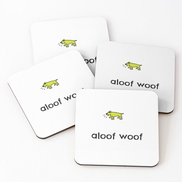 Item preview, aloof woof3 designed and sold by dogtired.