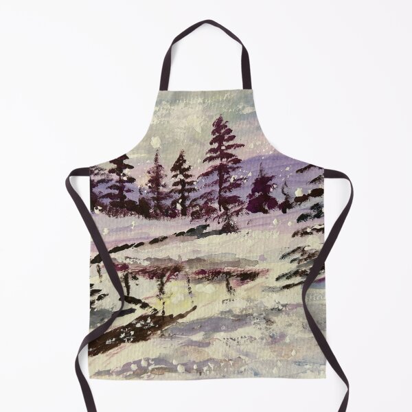 Item preview, Winter Landscape Painting designed and sold by TheArtCave.