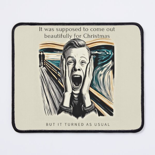 Item preview, Christmas, Kevin (home alone again), Scream, Bing AI designed and sold by Cerulean-Shop.