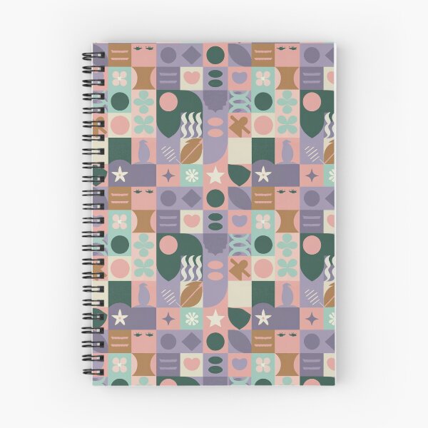 Item preview, Cool Summer / True Summer pattern, skin-tone matching, personal color analysis, PCA, mid century modern, retro, vintage designed and sold by look4seasons.