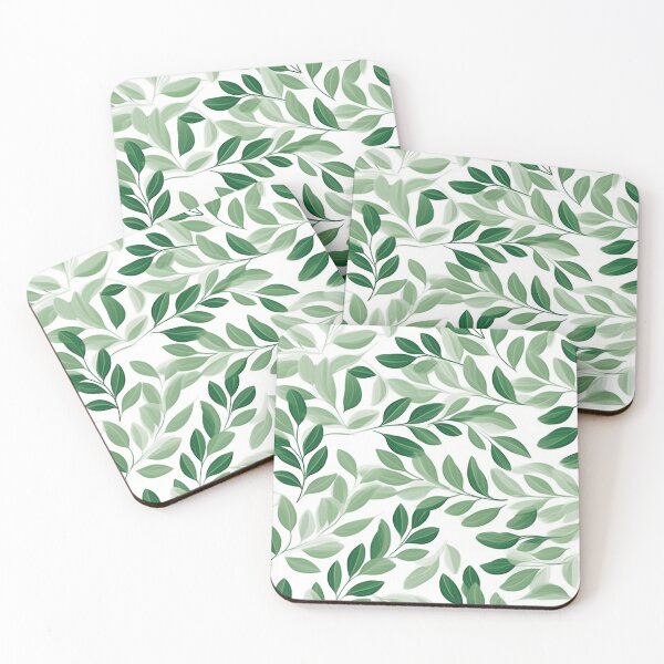 Item preview, Green Leaves 07 designed and sold by mimdigital.