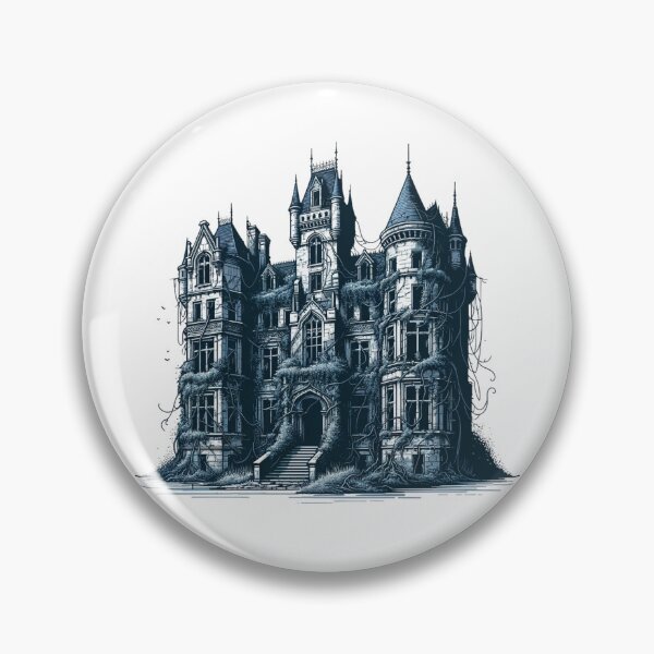 Item preview, Mysterious Abandoned Castle with Vines designed and sold by VoilaPrint.