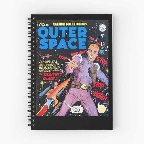 Item preview, Vintage 'Outer Space' Comic  designed and sold by Hoorahville.