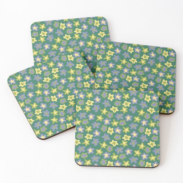 Item preview, 90s 2000s y2k aesthetic abstract stars green purple and yellow designed and sold by blomastudios.