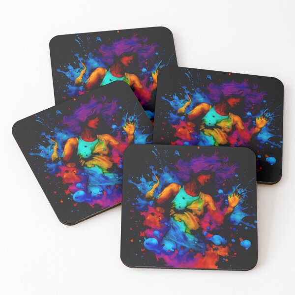 Item preview, Woman Emerging from Paints designed and sold by Aquillashop.