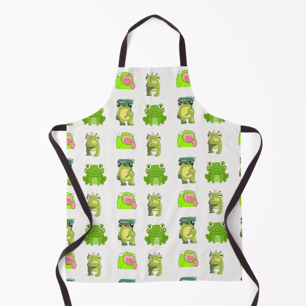 Item preview, funny frogs making funny faces designed and sold by huape.