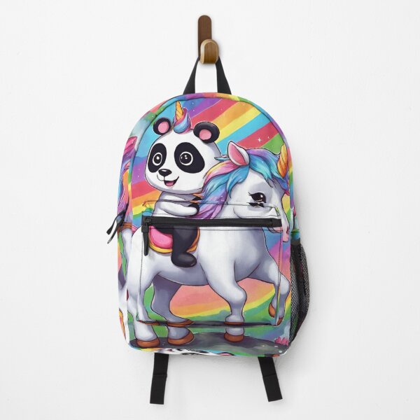 Item preview, Cute Panda riding on a cute Unicorn designed and sold by Lost Highway Horror..