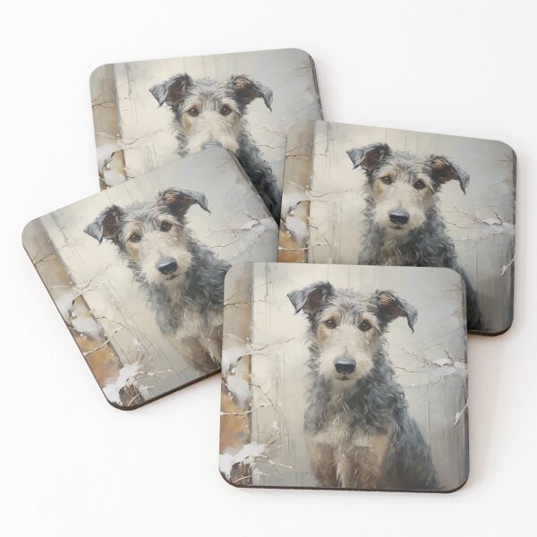 Item preview, A dog in a winter setting designed and sold by aghnadarragh.