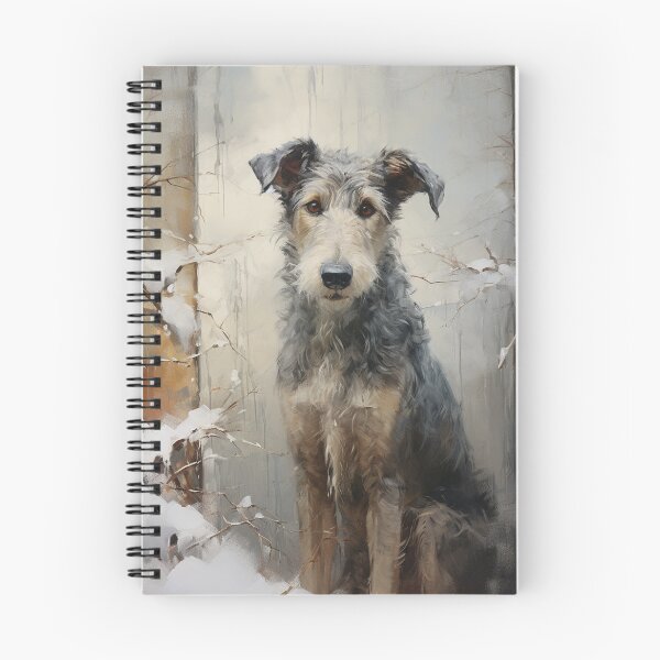 Item preview, A dog in a winter setting designed and sold by aghnadarragh.
