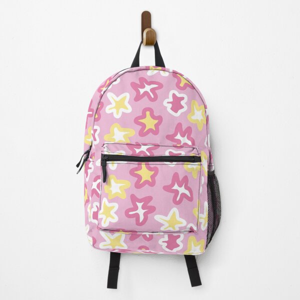 Item preview, 90s 2000s y2k aesthetic abstract stars hot pink yellow white designed and sold by blomastudios.