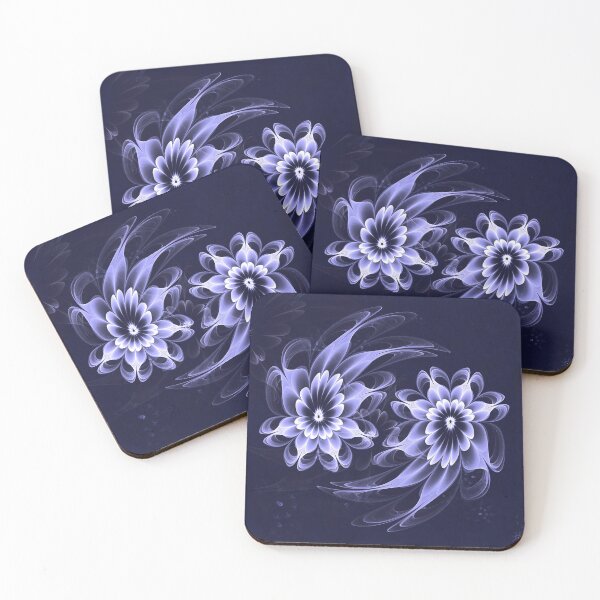 Item preview, Fractalicious Flowers - Lilac Yin Yang designed and sold by DerbyshireArtz.