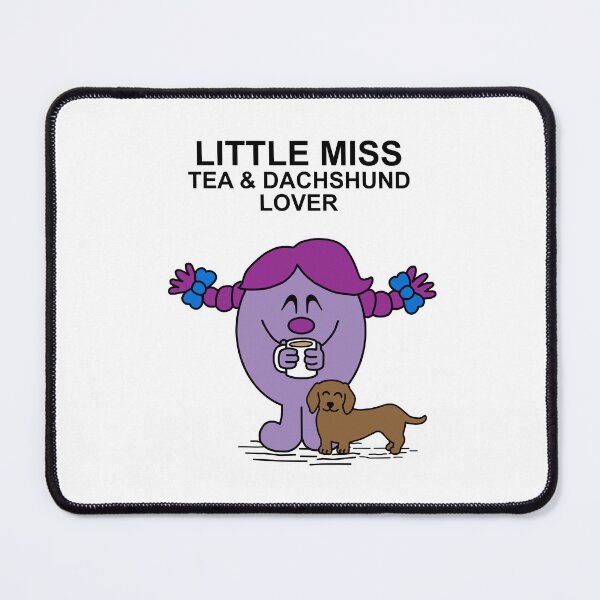 Item preview, Little Miss Tea and Dachshund Lover designed and sold by Scat the cat.