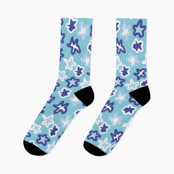 Item preview, 90s 2000s y2k aesthetic abstract stars pastel blue designed and sold by blomastudios.