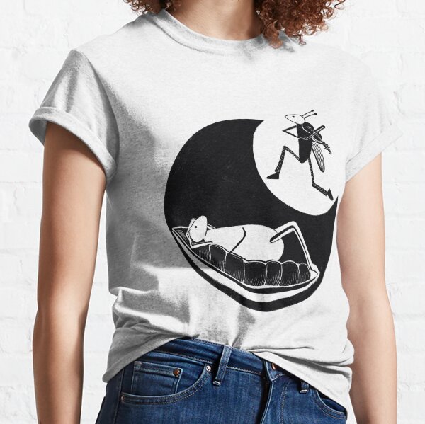 Cricket Playing Violin Classic T-Shirt