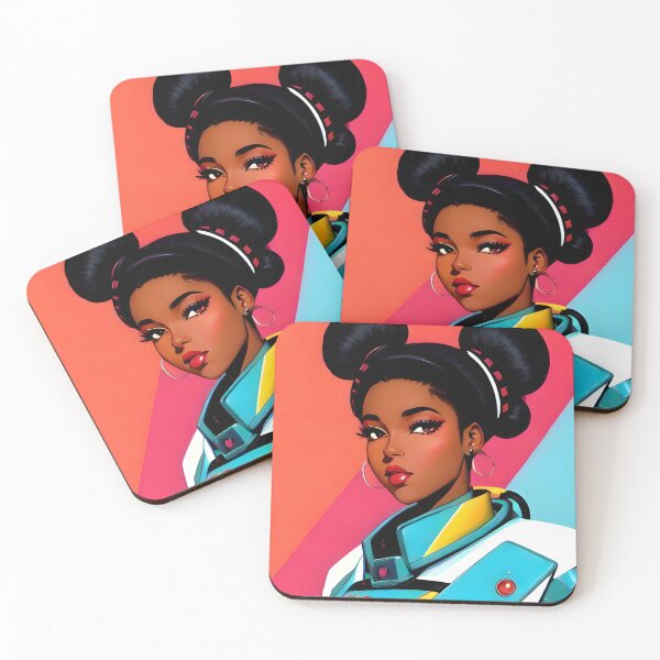 Item preview, You Gave Me That Look | Black Anime Girl designed and sold by blackanimemecca.