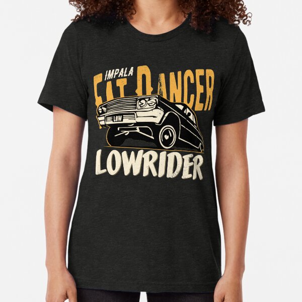 Impala Lowrider - Fat Dancer Tri-blend T-Shirt