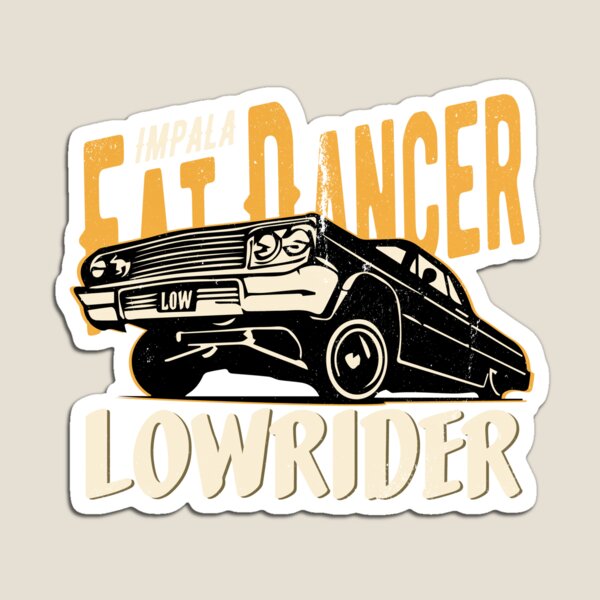 Impala Lowrider - Fat Dancer Magnet