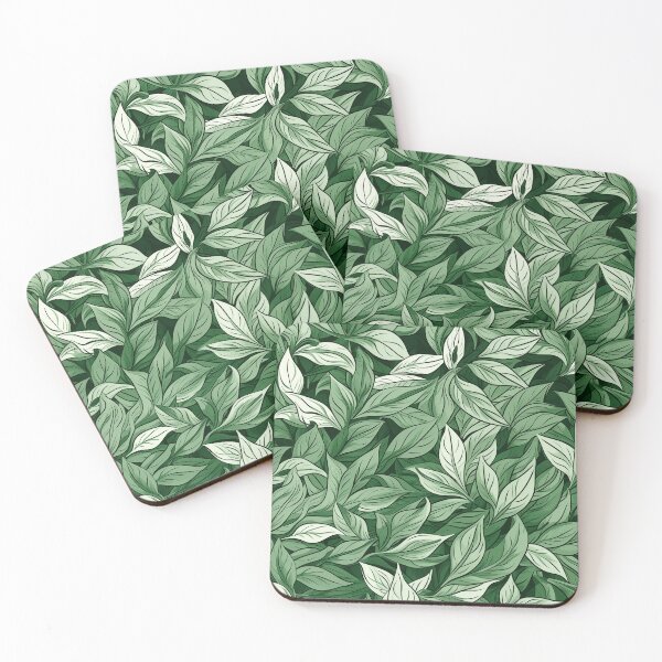 Item preview, Green Leaves 15 designed and sold by mimdigital.