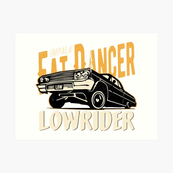 Impala Lowrider - Fat Dancer Art Print
