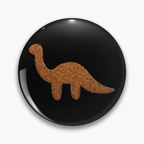 Item preview, Breaded Turkey Dinosaur Nugget designed and sold by MadeByGeeClowes.