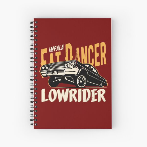 Impala Lowrider - Fat Dancer Spiral Notebook