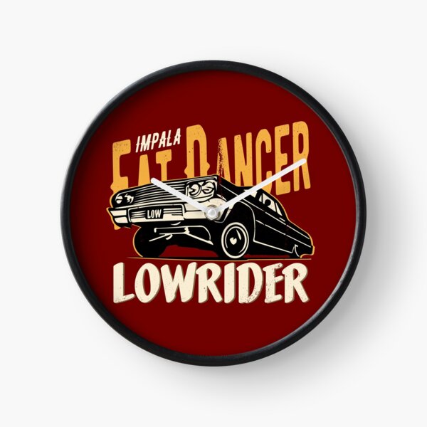 Impala Lowrider - Fat Dancer Clock