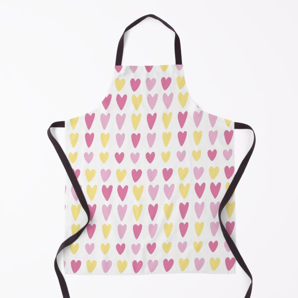 Item preview, 90s 2000s y2k cute heart pattern hot pink yellow pastel designed and sold by blomastudios.
