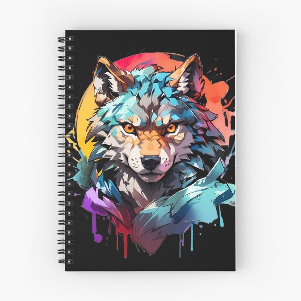 Item preview, High quality wolf painting designed and sold by RAILGUNWII.