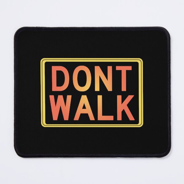 Item preview, Retro "Don't Walk" Sign designed and sold by GloopTrekker.
