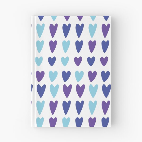 Item preview, 90s 2000s y2k cute heart pattern pastel blue purple designed and sold by blomastudios.
