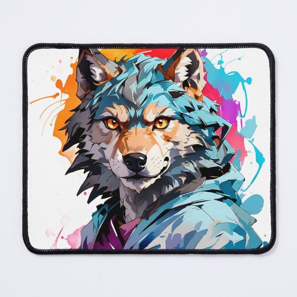 Item preview, High quality wolf painting designed and sold by RAILGUNWII.