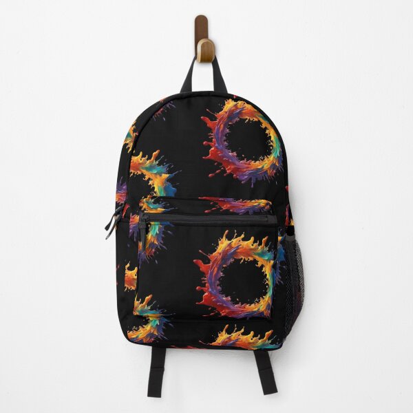 Item preview, Colorful Multicolored Flame in a Circle designed and sold by Aquillashop.