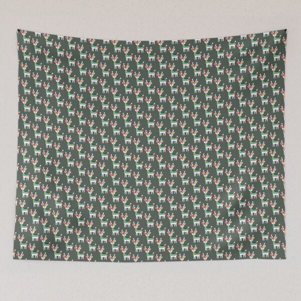 Item preview, Cute deer celebrates Christmas joy #02 designed and sold by d03090.