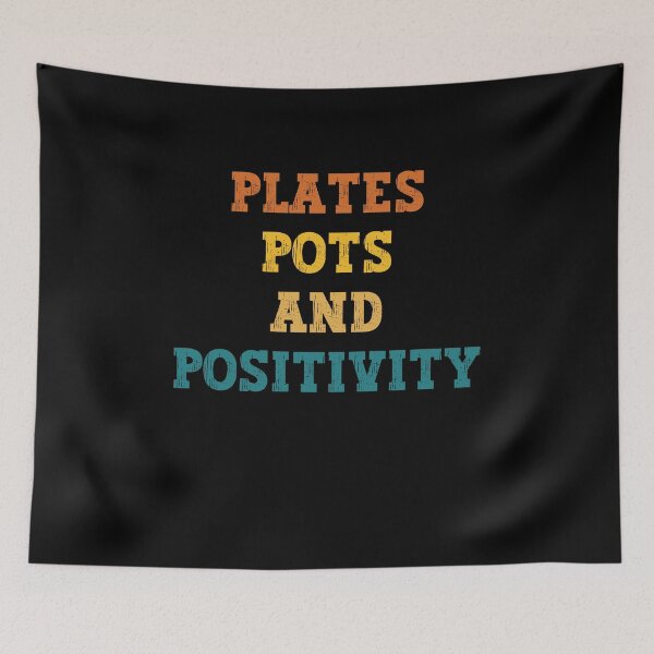 Item preview, Plates Pots And Positivity designed and sold by PWD-Design.