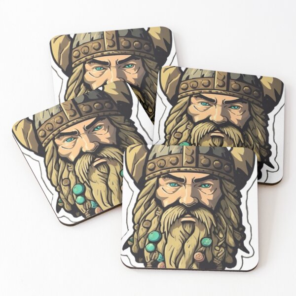 Item preview, Mighty Viking: The Stoic Resilience of a Viking Head designed and sold by FineFires.