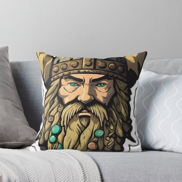 Item preview, Mighty Viking: La resistencia estoica de una cabeza vikinga designed and sold by FineFires.
