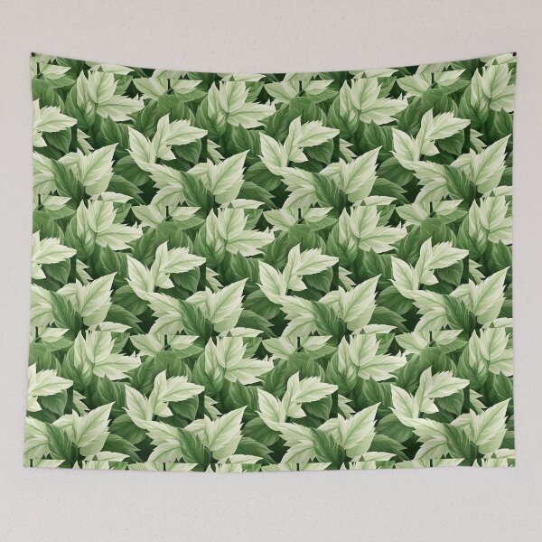 Item preview, Green Leaves 14 designed and sold by mimdigital.