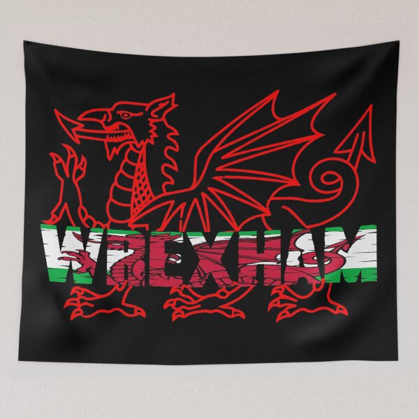 Item preview, WREXHAM WELSH FLAG DRAIG GOCH II designed and sold by Marni Scofidio Desi9ns.