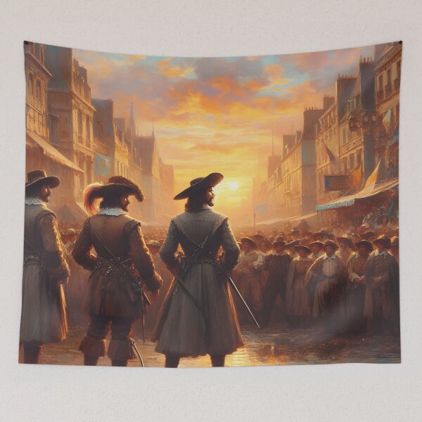Item preview, The Three Musketeers  designed and sold by ClassicRetroism.